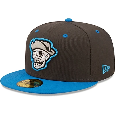 Casquette ajustée New Era Graphite Reyes De Plata Las Vegas Copa La Diversion 59FIFTY pour hommes