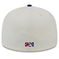 Casquette ajustée 59FIFTY originale blanche Las Vegas Aviators Big League Chew New Era pour hommes
