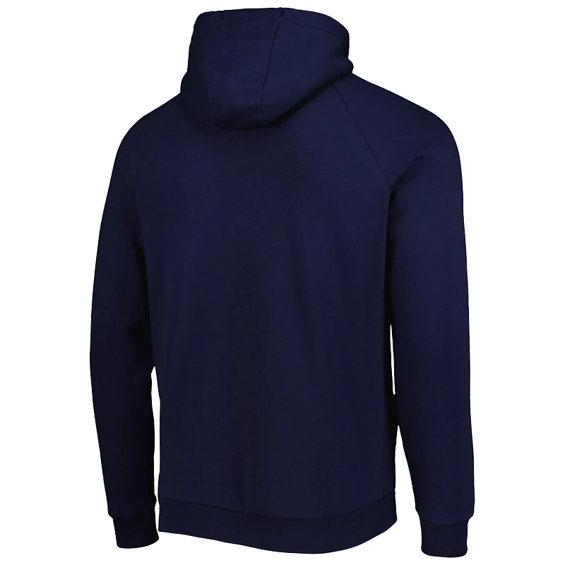 Under Armour Las Vegas Aviators All Day Raglan Fleece Sweat à capuche pour homme Bleu marine