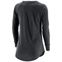 Women's Black Las Vegas Desert Dogs Primary Logo Long Sleeve T-Shirt