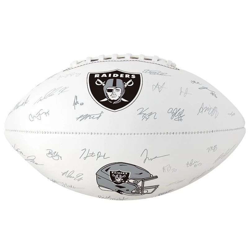 Las Vegas Raiders 2023 Autograph Signature Football