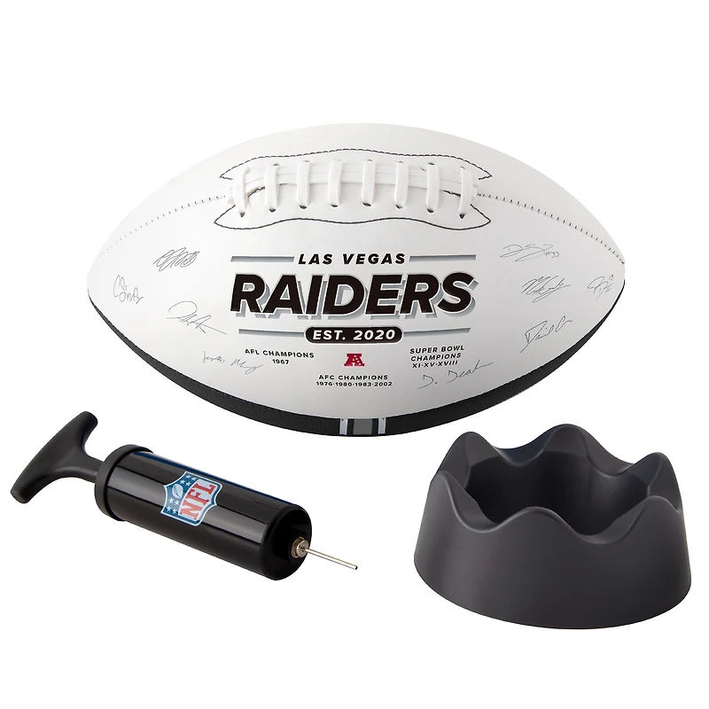 Las Vegas Raiders 2023 Autograph Signature Football