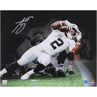 Ashton Jeanty Las Vegas Raiders Autographed 16" x 20" Diving Touchdown NFL Debut Spotlight Photograph - Limited Edition of 10