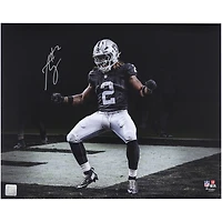 Ashton Jeanty Las Vegas Raiders Autographed 16" x 20" Touchdown Dance Spotlight Photograph
