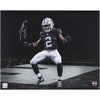 Photo dédicacée d'Ashton Jeanty (Las Vegas Raiders) - 40 x 50 cm (16 x 20 pouces) - Danse du touchdown