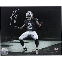 Ashton Jeanty Las Vegas Raiders Autographed 8" x 10" Touchdown Dance Spotlight Photograph