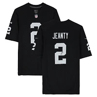Maillot de match Nike noir autographié par Ashton Jeanty des Raiders de Las Vegas