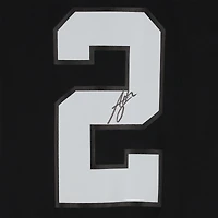 Maillot de match Nike noir autographié par Ashton Jeanty des Raiders de Las Vegas