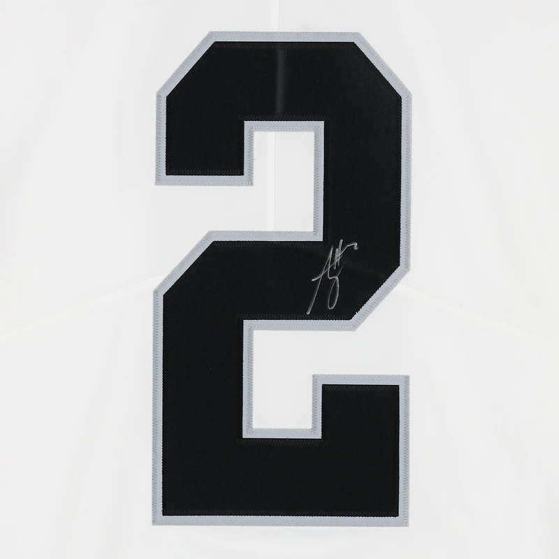 Ashton Jeanty Las Vegas Raiders Autographed White Nike Limited Jersey