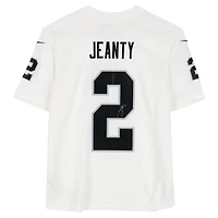 Ashton Jeanty Las Vegas Raiders Autographed White Nike Limited Jersey