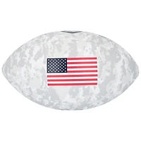 Ballon de football américain autographié par Ashton Jeanty des Las Vegas Raiders, hommage au service Wilson 2024