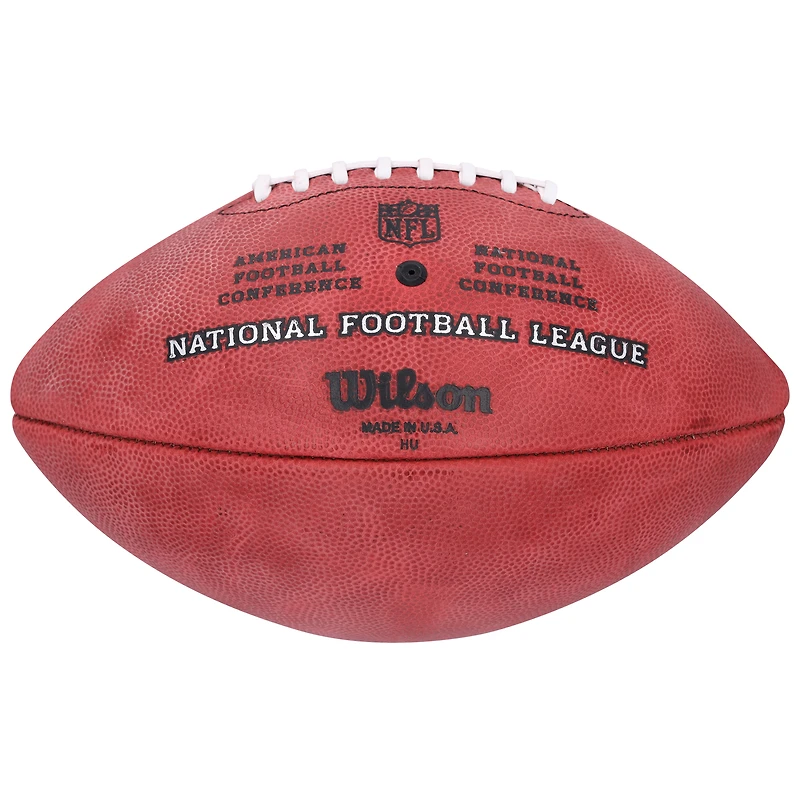 Ballon de football américain Wilson Duke en couleur, autographié par Ashton Jeanty des Raiders de Las Vegas