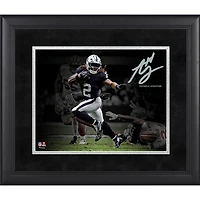Ashton Jeanty Las Vegas Raiders Facsimile Signature Framed 11" x 14" Spotlight Photograph