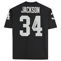 Bo Jackson Las Vegas Raiders Autographed Black Mitchell & Ness Authentic Jersey