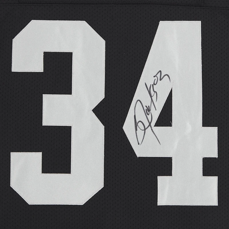Bo Jackson Las Vegas Raiders Autographed Black Mitchell & Ness Authentic Jersey