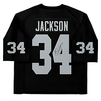 Bo Jackson Las Vegas Raiders Autographed Black Mitchell & Ness Replica Jersey