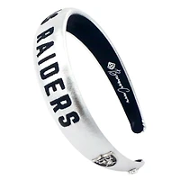Bandeau fin brodé Brianna Cannon des Las Vegas Raiders