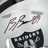Brock Bowers Las Vegas Raiders Autographed Riddell Speed Mini Helmet
