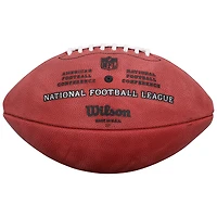 Ballon de football américain Wilson Duke en couleur, autographié par Brock Bowers des Raiders de Las Vegas
