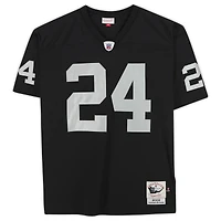 Maillot de joueur authentique autographié par Charles Woodson des Las Vegas Raiders par Mitchell & Ness avec inscription « HOF 21 »