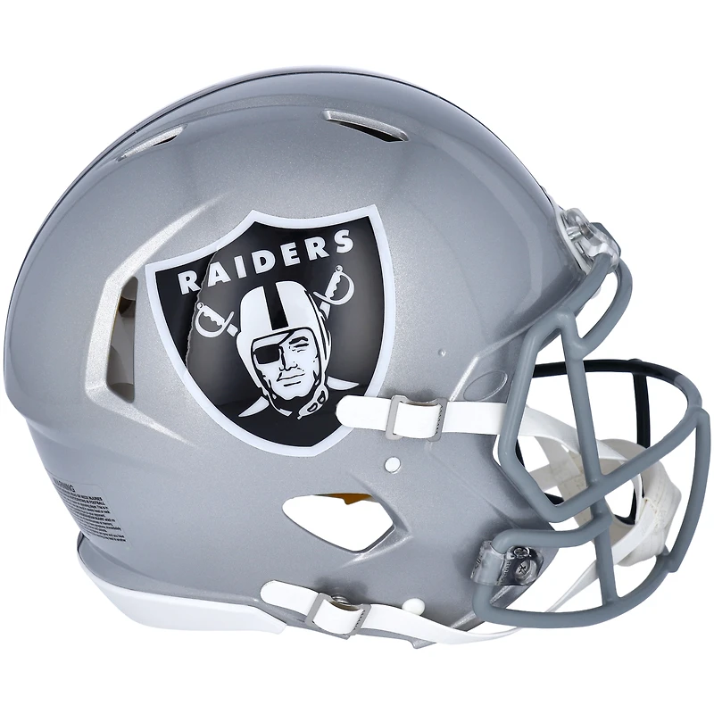 Charles Woodson Green Bay Packers & Las Vegas Raiders Autographed Half & Half Riddell Speed Authentic Helmet with ''HOF 21'' Inscription - Signature on Green Bay Side
