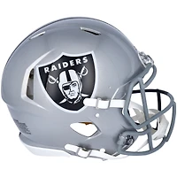 Charles Woodson Green Bay Packers & Las Vegas Raiders Autographed Half & Half Riddell Speed Authentic Helmet with ''HOF 21'' Inscription - Signature on Green Bay Side