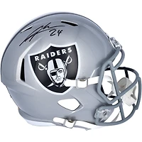 Charles Woodson Las Vegas Raiders Autographed Half & Half Riddell Speed Replica Helmet - Signature on Las Vegas Side