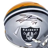 Charles Woodson Las Vegas Raiders Autographed Riddell Half & Half Speed Mini Helmet