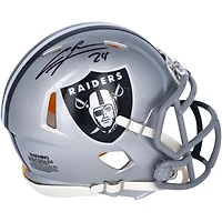 Charles Woodson Las Vegas Raiders Autographed Riddell Half & Half Speed Mini Helmet