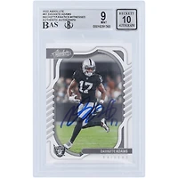 Carte Panini Absolute #61 autographiée 2022 de Davante Adams Las Vegas Raiders Beckett Fanatics Witnessed Authenticated /10