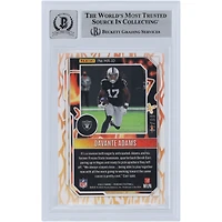 Davante Adams Las Vegas Raiders Autographed 2022 Panini Phoenix Hot Routes Orange #HR-10 #/99 Beckett Fanatics Witnessed Authenticated 10 Card