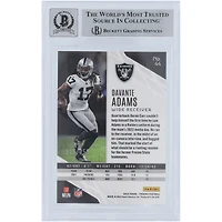 Davante Adams Las Vegas Raiders Autographed 2022 Panini Phoenix Red #44 #/250 Beckett Fanatics Witnessed Authenticated 9/10 Card