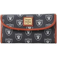 Portefeuille continental Dooney & Bourke Las Vegas Raiders