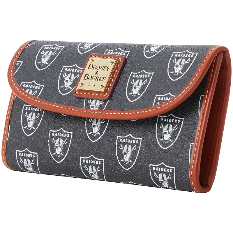 Portefeuille continental Dooney & Bourke Las Vegas Raiders