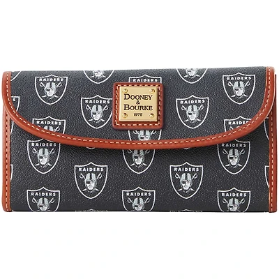 Portefeuille continental Dooney & Bourke Las Vegas Raiders