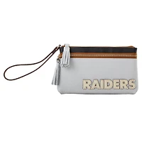 Pochette à double fermeture éclair Dooney & Bourke Las Vegas Raiders