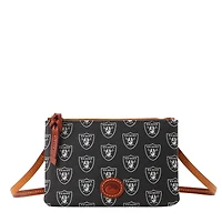 Dooney & Bourke  Las Vegas Raiders Top Zip Crossbody Bag