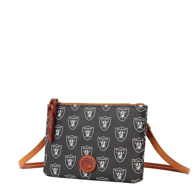 Dooney & Bourke  Las Vegas Raiders Top Zip Crossbody Bag