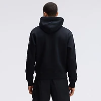 Sweat à capuche Letterman en polaire emblématique des Las Vegas Raiders noirs de Fanatics