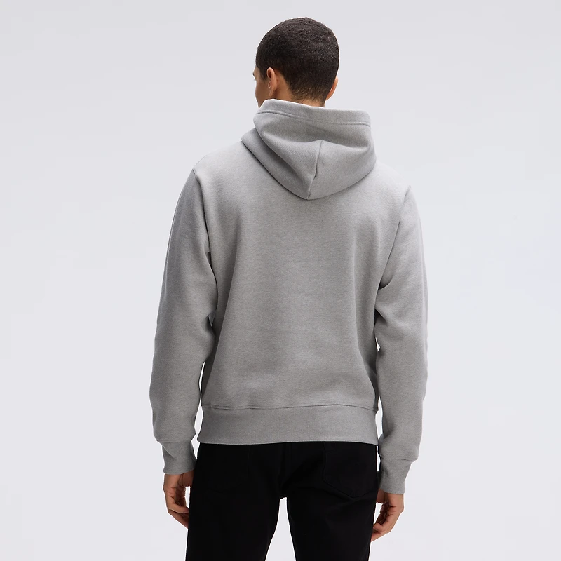 Fanatics Heather Gray Las Vegas Raiders IconicFleece Flocked Hoodie