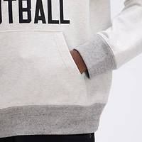 Sweat-shirt à poche Fanatics Heather Gray Las Vegas Raiders Iconic Fleece