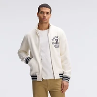 Fanatics Oatmeal Las Vegas Raiders IconicFleece Full-Zip Jacket