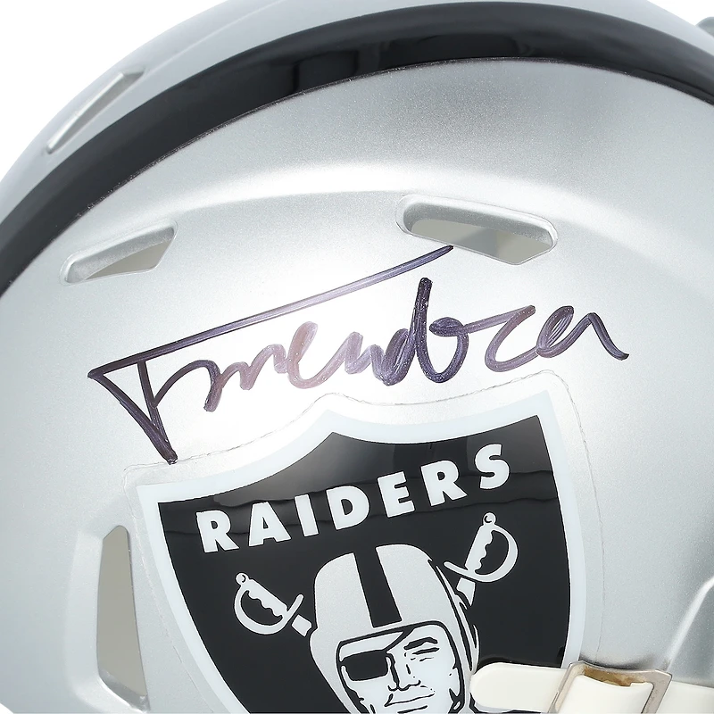 Fernando Mendoza Las Vegas Raiders Autographed Riddell Speed Mini Helmet