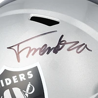 Casque réplique Riddell Speed ​​autographié par Fernando Mendoza des Raiders de Las Vegas