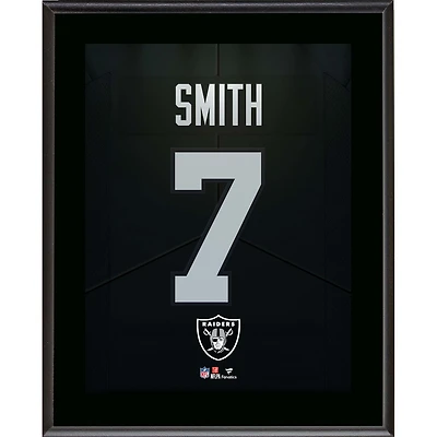 Geno Smith Las Vegas Raiders 10.5" x 13" Jersey Number Sublimated Player Plaque