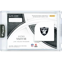 Geno Smith Las Vegas Raiders 2025 Panini Immaculate Collection Shields NFL Shield Quad-Color Relic #IL-GSH #3/5 Card