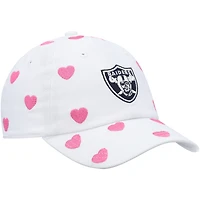 Girls Toddler '47 White Las Vegas Raiders Surprise Clean Up Adjustable Hat