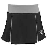 Ensemble deux pièces de pom-pom girl noir Las Vegas Raiders Spirit pour filles
