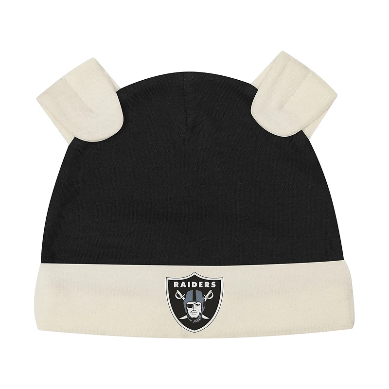 Ensemble trois pièces Little Champ des Las Vegas Raiders pour bébé Outerstuff Black