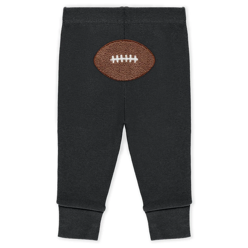 Infant & Newborn WEAR by Erin Andrews Las Vegas Raiders Three-Piece Turn Me Around Bodysuits Pant Set